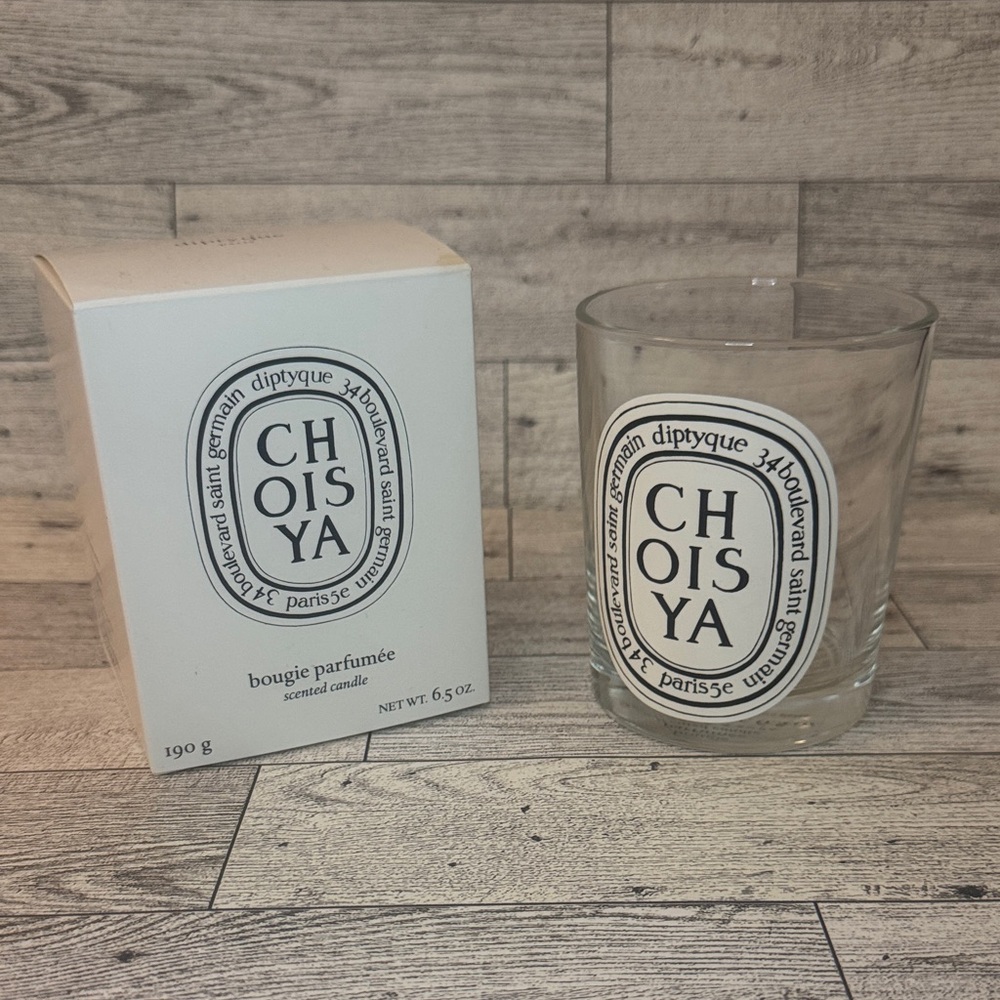 Diptyque Empty Glass Candle Jar Choisya